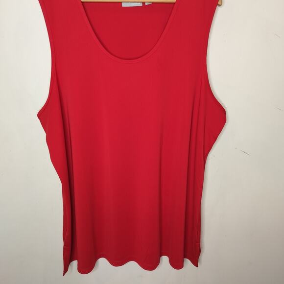 Susan Graver Liquid Knit Shell Tank Top - Picture 3 of 9